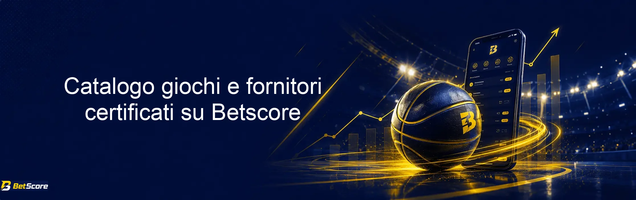 Catalogo giochi e fornitori certificati su Betscore
